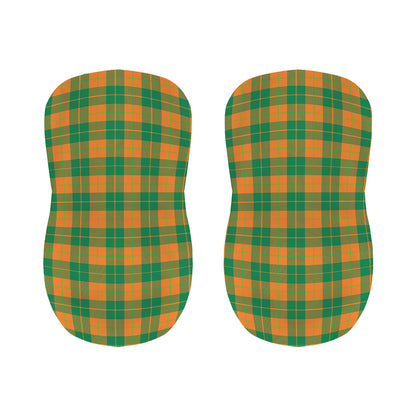 St. Patrick's Day Stewart Plaid Print Bar Stool Covers