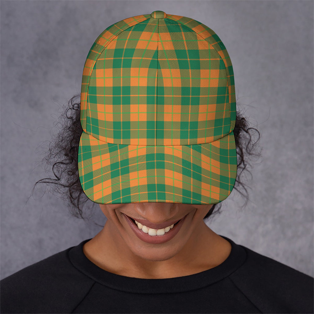 St. Patrick's Day Stewart Plaid Print Baseball Cap