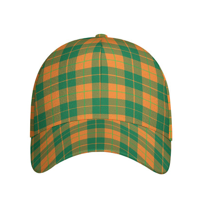 St. Patrick's Day Stewart Plaid Print Baseball Cap