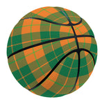 St. Patrick's Day Stewart Plaid Print Basketball
