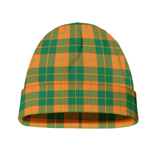 St. Patrick's Day Stewart Plaid Print Beanie