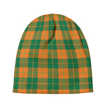 St. Patrick's Day Stewart Plaid Print Beanie