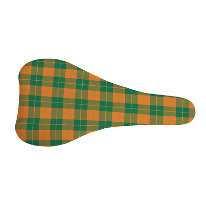 St. Patrick's Day Stewart Plaid Print Bicycle Seat Cover