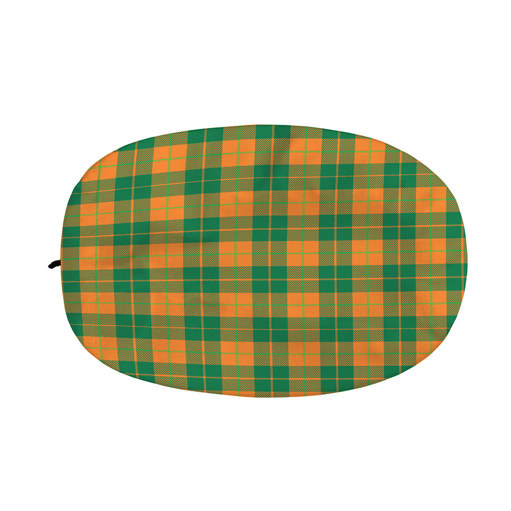 St. Patrick's Day Stewart Plaid Print Car Side Mirror Covers