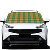 St. Patrick's Day Stewart Plaid Print Car Windshield Snow Cover