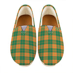 St. Patrick's Day Stewart Plaid Print Casual Shoes