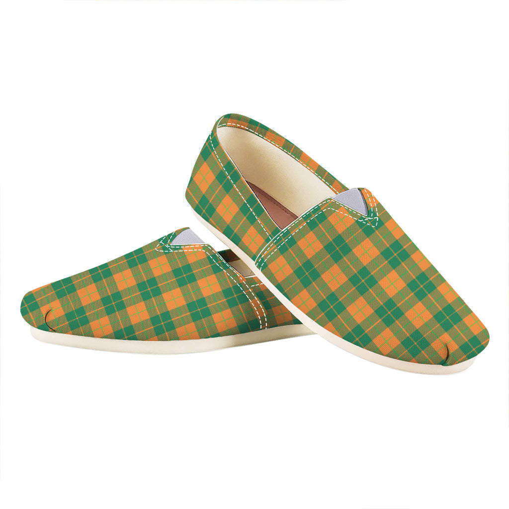 St. Patrick's Day Stewart Plaid Print Casual Shoes