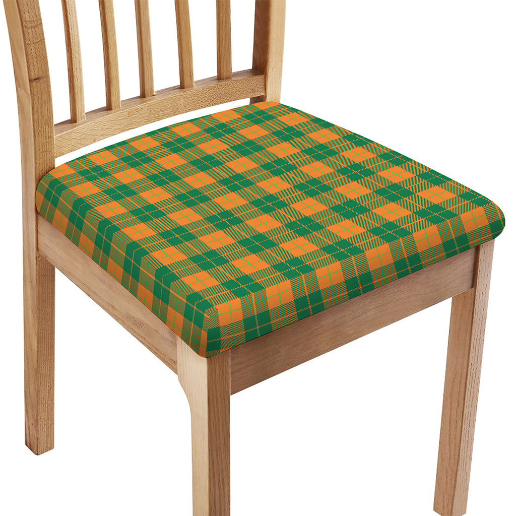 St. Patrick's Day Stewart Plaid Print Chair Cushion Cover