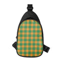 St. Patrick's Day Stewart Plaid Print Sling Bag