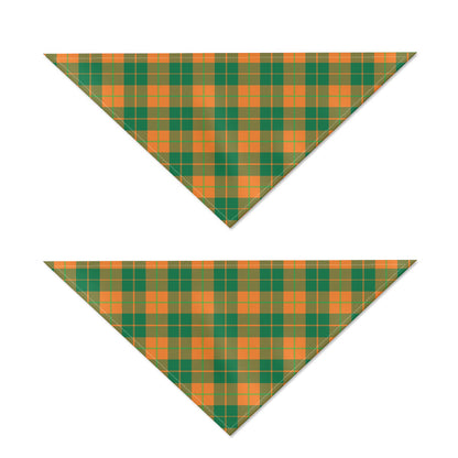 St. Patrick's Day Stewart Plaid Print Dog Bandana