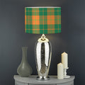 St. Patrick's Day Stewart Plaid Print Drum Lamp Shade