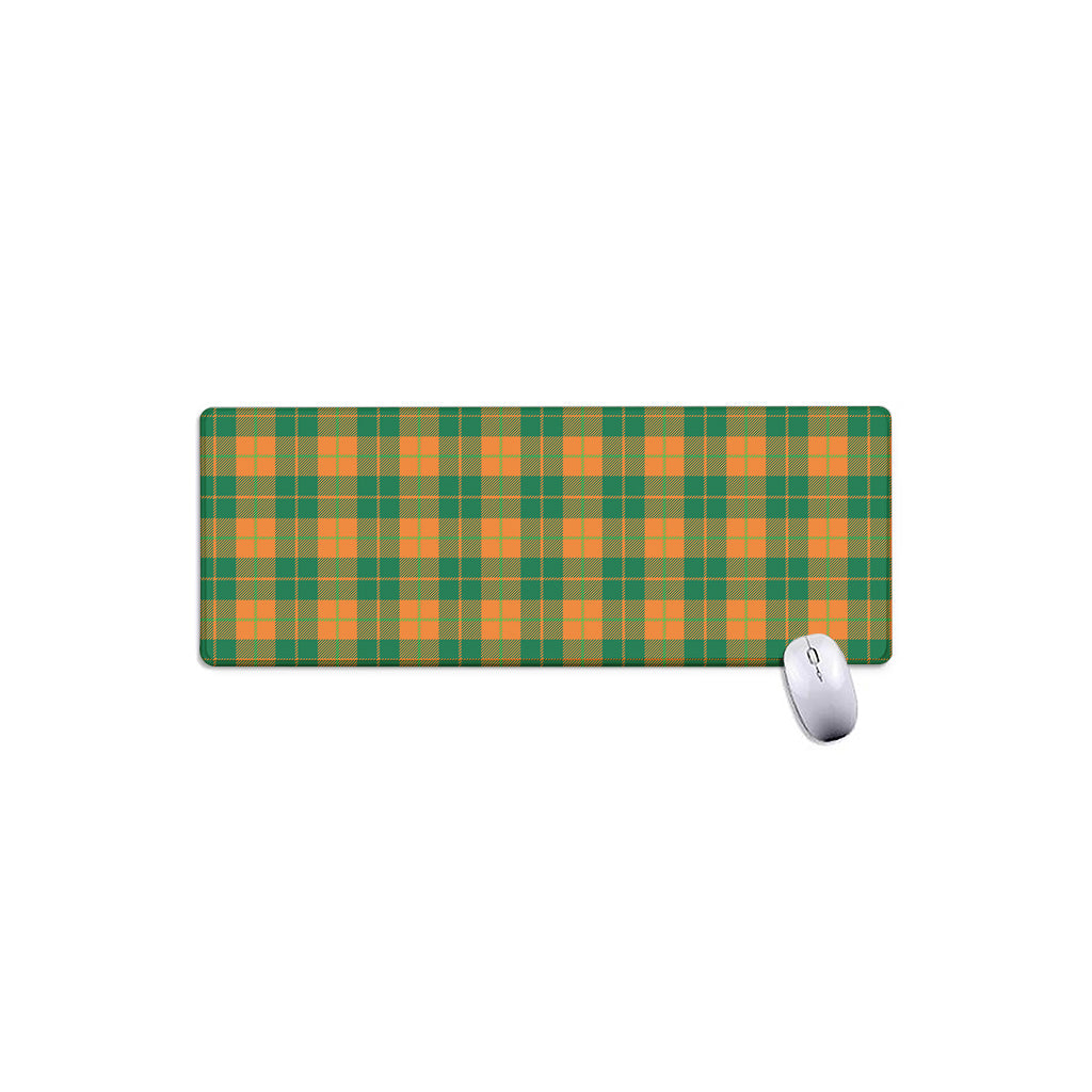 St. Patrick's Day Stewart Plaid Print Extended Mouse Pad