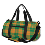 St. Patrick's Day Stewart Plaid Print Gym Bag
