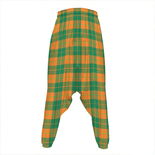 St. Patrick's Day Stewart Plaid Print Hammer Pants