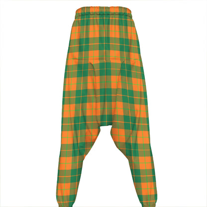 St. Patrick's Day Stewart Plaid Print Hammer Pants