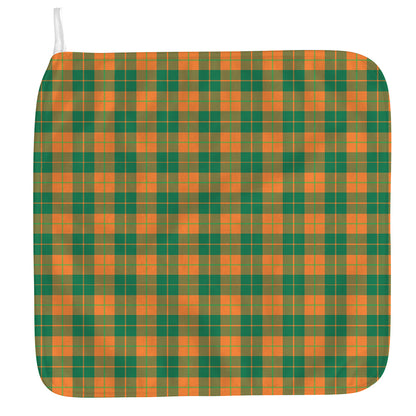 St. Patrick's Day Stewart Plaid Print Hand Towel