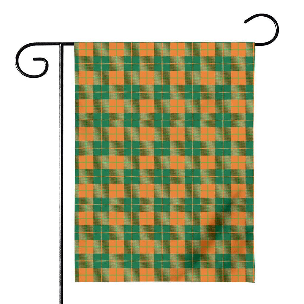 St. Patrick's Day Stewart Plaid Print House Flag