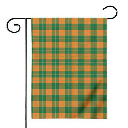 St. Patrick's Day Stewart Plaid Print House Flag