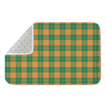 St. Patrick's Day Stewart Plaid Print Indoor Door Mat
