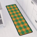 St. Patrick's Day Stewart Plaid Print Long Kitchen Mat
