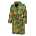 St. Patrick's Day Stewart Plaid Print Men's Bathrobe