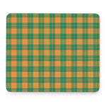 St. Patrick's Day Stewart Plaid Print Mouse Pad