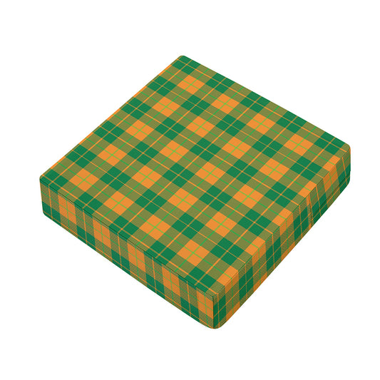 St. Patrick's Day Stewart Plaid Print Outdoor Seat Cushion Cover