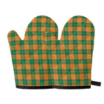 St. Patrick's Day Stewart Plaid Print Oven Mitts