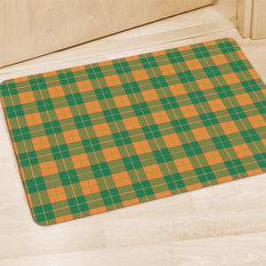 St. Patrick's Day Stewart Plaid Print Polyester Doormat