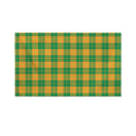 St. Patrick's Day Stewart Plaid Print Polyester Flag