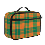 St. Patrick's Day Stewart Plaid Print Portable Lunch Bag