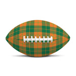 St. Patrick's Day Stewart Plaid Print Rugby Ball