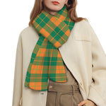St. Patrick's Day Stewart Plaid Print Scarf