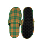 St. Patrick's Day Stewart Plaid Print Slippers