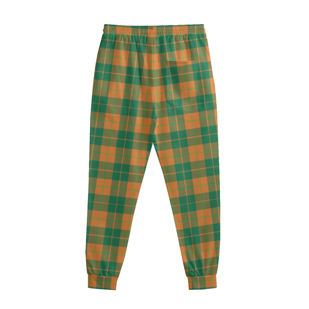St. Patrick's Day Stewart Plaid Print Sweatpants
