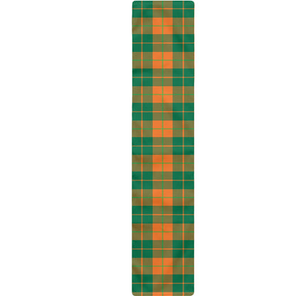 St. Patrick's Day Stewart Plaid Print Table Runner