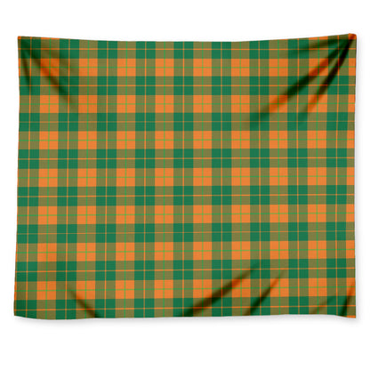 St. Patrick's Day Stewart Plaid Print Tapestry