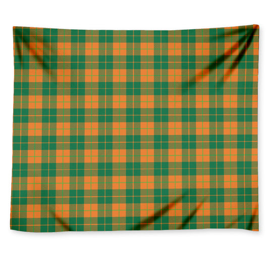 St. Patrick's Day Stewart Plaid Print Tapestry