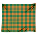 St. Patrick's Day Stewart Plaid Print Tapestry