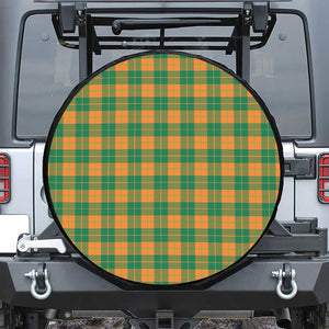 St. Patrick's Day Stewart Plaid Print Tire Cover