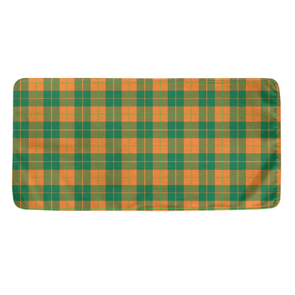 St. Patrick's Day Stewart Plaid Print Towel