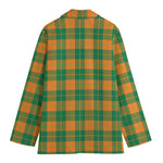 St. Patrick's Day Stewart Plaid Print Women's Blazer