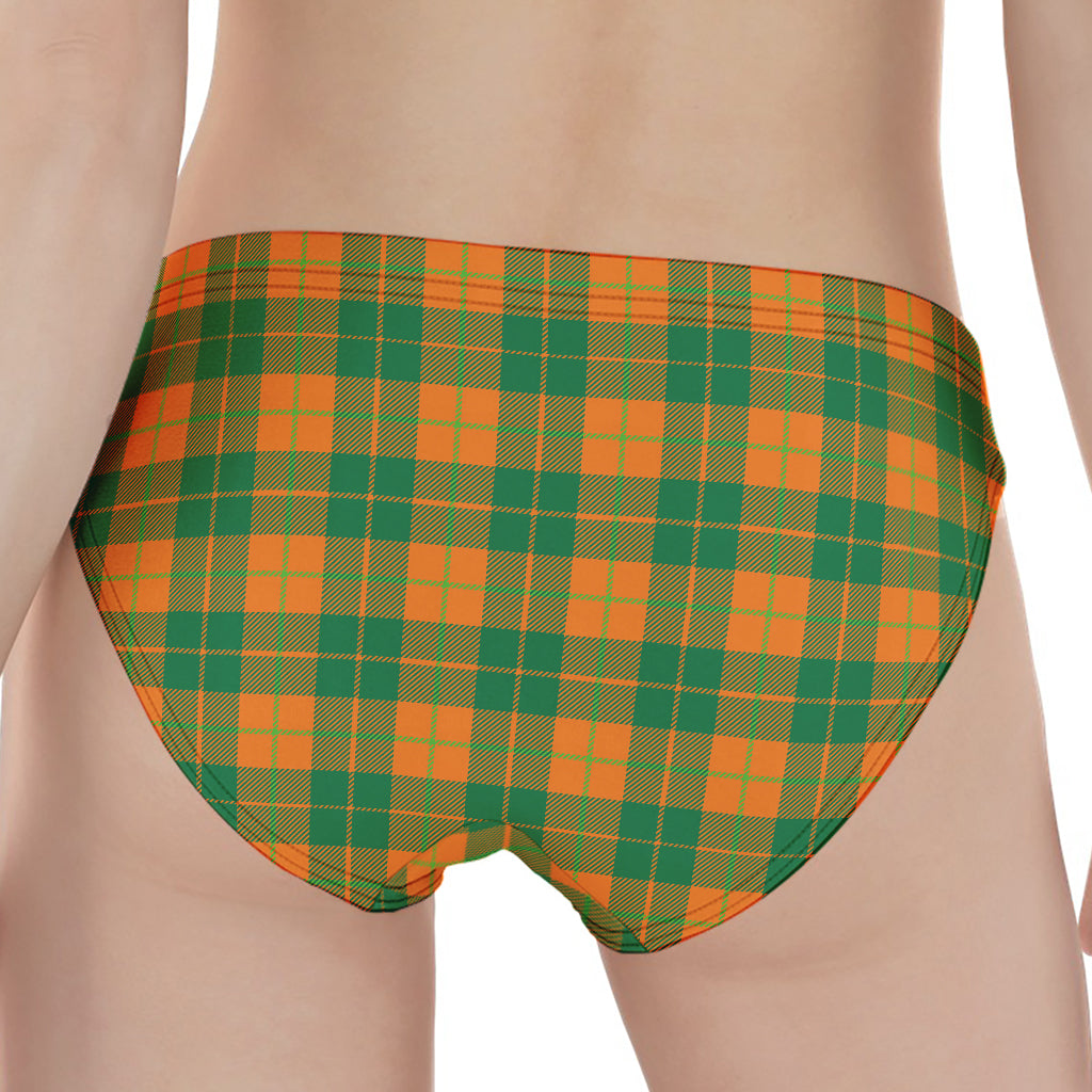 St. Patrick's Day Stewart Plaid Print Women's Panties