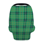 St. Patrick's Day Tartan Pattern Print Baby Seat Cover