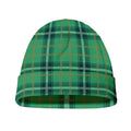 St. Patrick's Day Tartan Pattern Print Beanie
