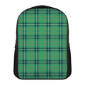 St. Patrick's Day Tartan Pattern Print Casual Backpack