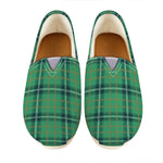 St. Patrick's Day Tartan Pattern Print Casual Shoes
