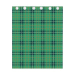 St. Patrick's Day Tartan Pattern Print Curtain
