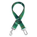 St. Patrick's Day Tartan Pattern Print Dog Seat Belt