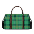 St. Patrick's Day Tartan Pattern Print Duffel Bag